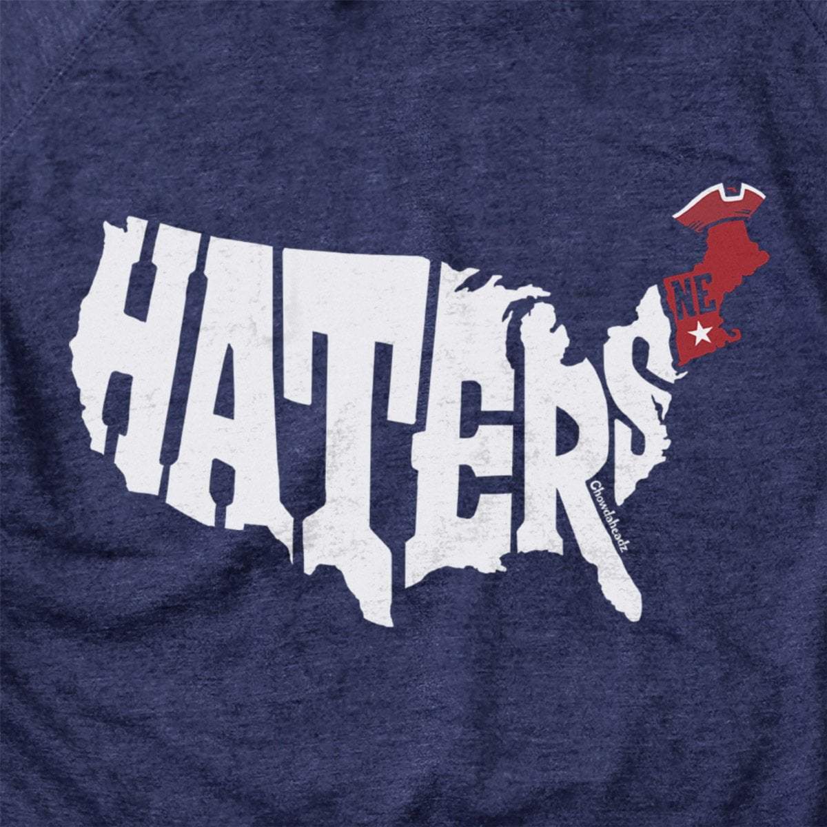 New England Haters Map Hoodie