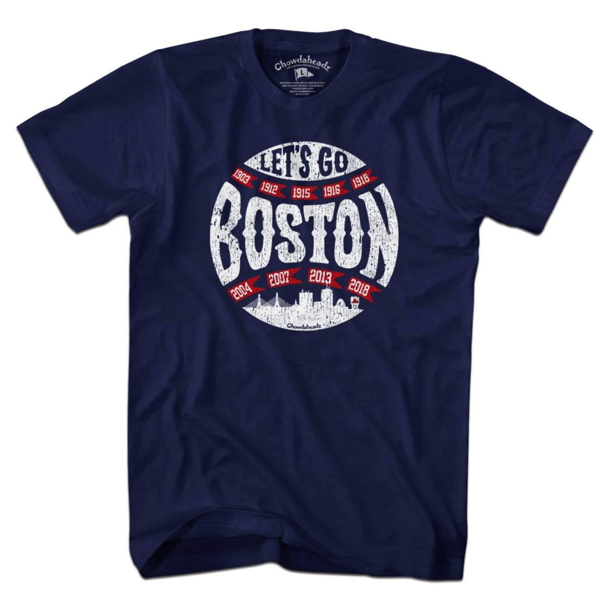 Let's Go Boston Baseball T-Shirt