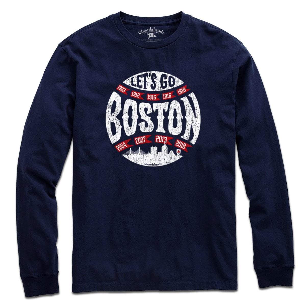 Let's Go Boston Baseball T-Shirt