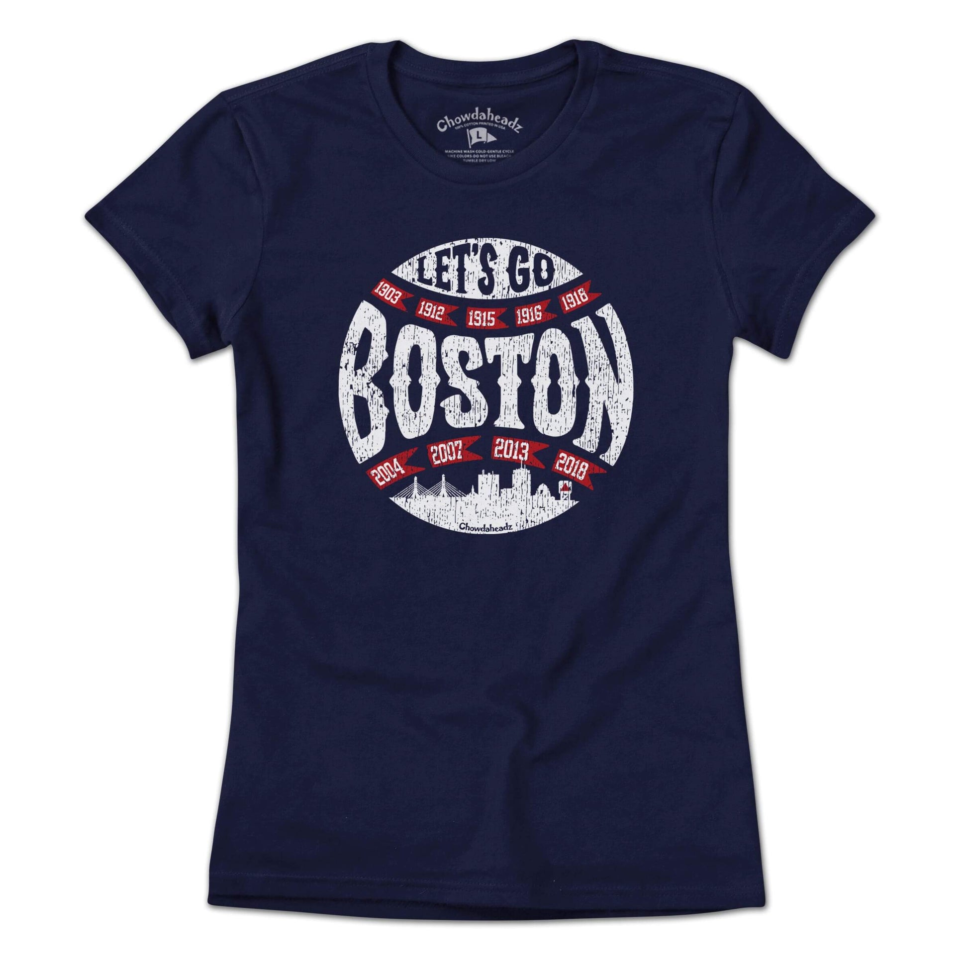 Let's Go Boston Baseball T-Shirt