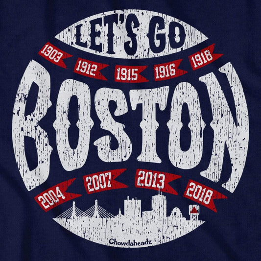 Let's Go Boston Baseball T-Shirt