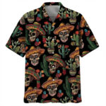 Cactus Skull Hawaiian Shirt – Moonbestprint