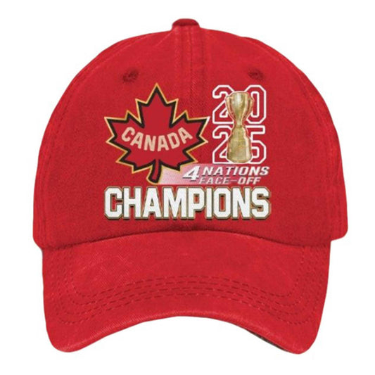 Canada Hockey 2025 Print Baseball Cap -Moonbestprint