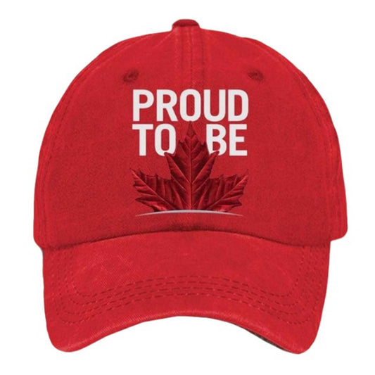 Canada Pride Print Baseball Cap -Moonbestprint