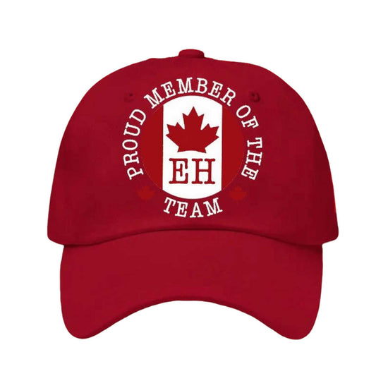 Canada Proud Member Of The Team Hat -Moonbestprint