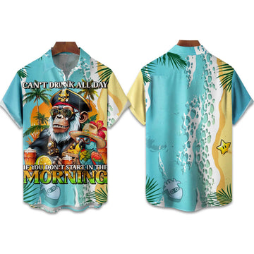 Can’t Drink All Day If You Don’t Start In The Morning Hawaiian Shirt – Moonbestprint