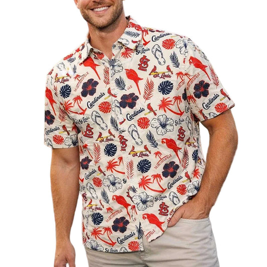 Cardinals Margaritaville Night 2026 Giveaway Hawaiian Shirt- Moonbestprint