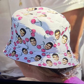 Carlos Alcaraz Cherries Bucket Hat Moonbestprint