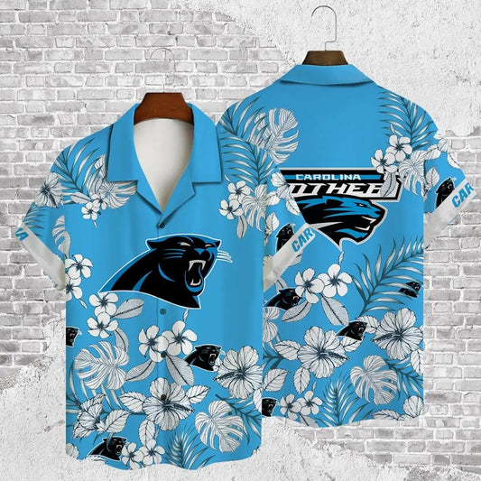 Carolina Panthers Hawaiian Shirt 2, NFL Hawaiian Shirt Moonbestprint