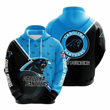 Carolina Panthers Logo - 3D Hoodie, NFL Hoodie Moonbestprint