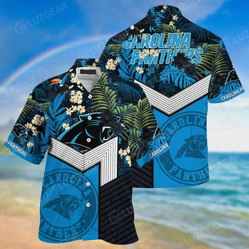 Carolina Panthers Nfl Football Beach Shirt – This Summer Hawaiian Sas For Big Fans, NFL Hawaiian Shirt Moonbestprint