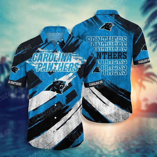 Carolina Panthers Nfl Hawaiian Sas New Collection Trending Best Gift For Fans, NFL Hawaiian Shirt Moonbestprint