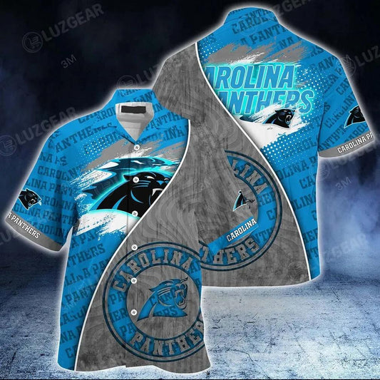 Carolina Panthers Nfl Hawaiian Sas New Hot Trend Summer For This Season Fan Gift, NFL Hawaiian Shirt Moonbestprint