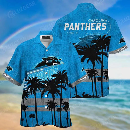 Carolina Panthers Nfl Hawaiian Sas This Summer Beach Shirt Gift For Best Fans, NFL Hawaiian Shirt Moonbestprint