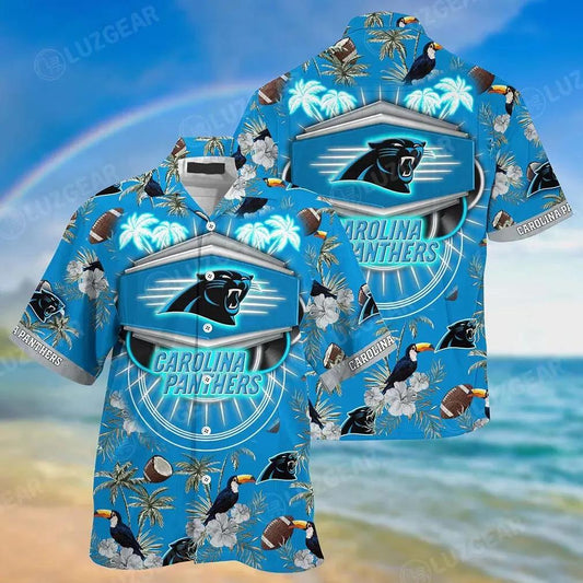 Carolina Panthers Nfl Hawaiian Sas This Summer For Your Loved Ones, NFL Hawaiian Shirt Moonbestprint