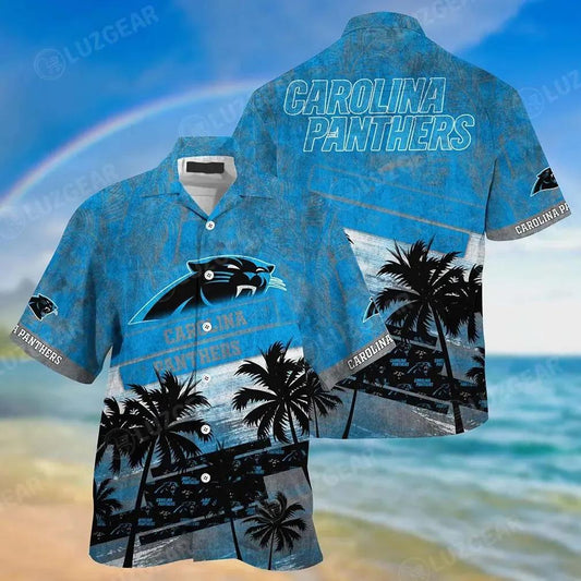 Carolina Panthers Nfl Hawaiian Sas Trending Summer For Sports Football Fans, NFL Hawaiian Shirt Moonbestprint