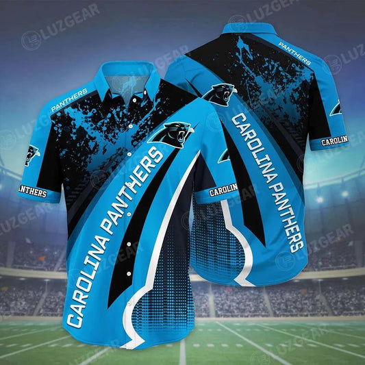 Carolina Panthers Nfl Hawaiian Shirt New Collection Trending Best Gift For Fans, NFL Hawaiian Shirt Moonbestprint