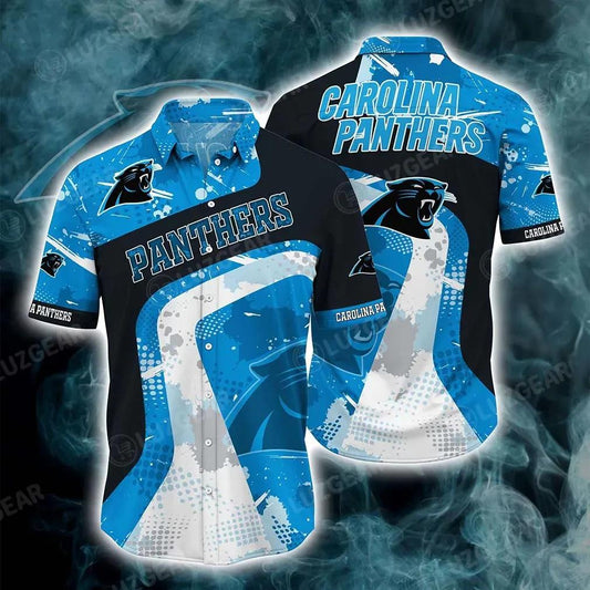 Carolina Panthers Nfl Summer Hawaiian Shirt New Collection Gift For Sports Fans Nfl, NFL Hawaiian Shirt Moonbestprint
