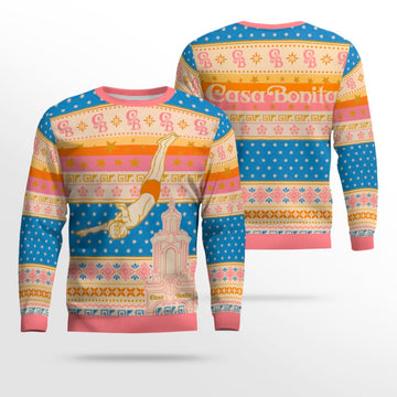 Casa Bonita Retro Diver Ugly Christmas Sweater – Moonbestprint