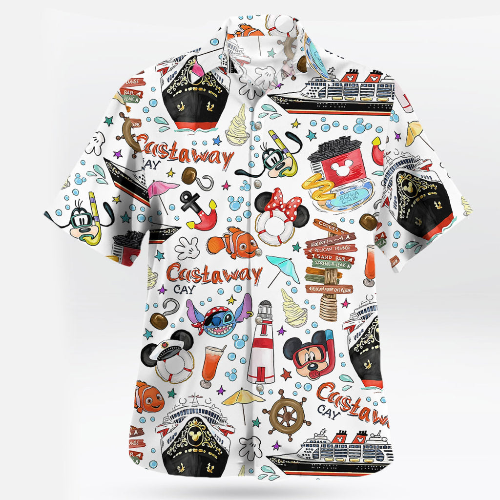 Castaway Cay Cruise Hawaiian Shirt – Moonbestprint