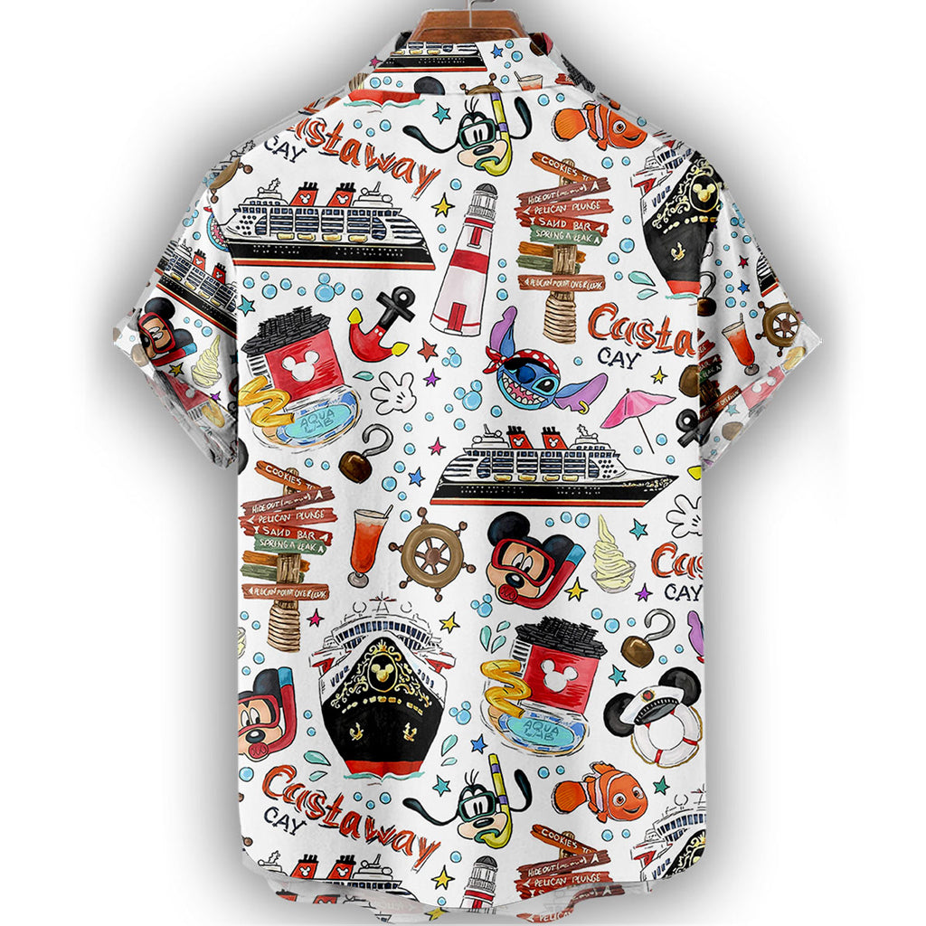 Castaway Cay Cruise Hawaiian Shirt – Moonbestprint