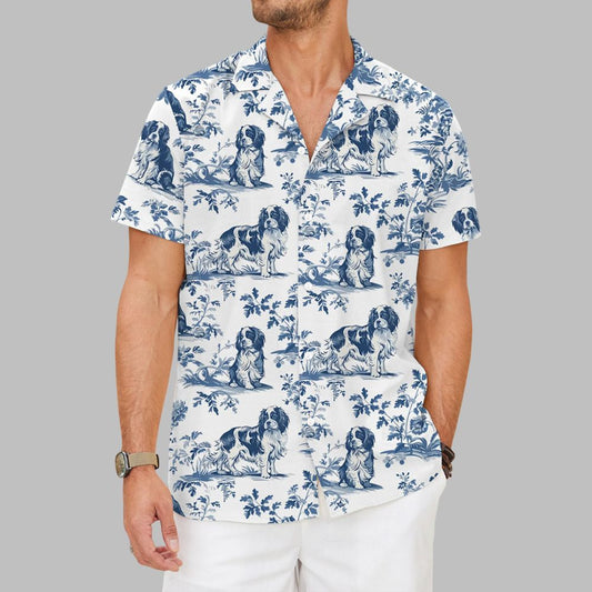 Cavalier King Charles Spaniel Hawaiian Shirt - Moonbestprint