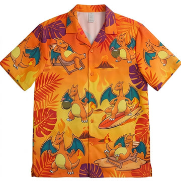 Charizard Beach Patrol 2026 Hawaiian Shirt – Moonbestprint