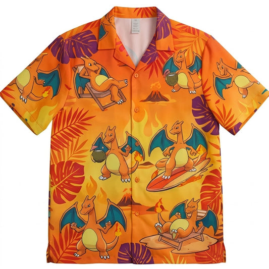 Charizard Beach Patrol 2026 Hawaiian Shirt – Moonbestprint