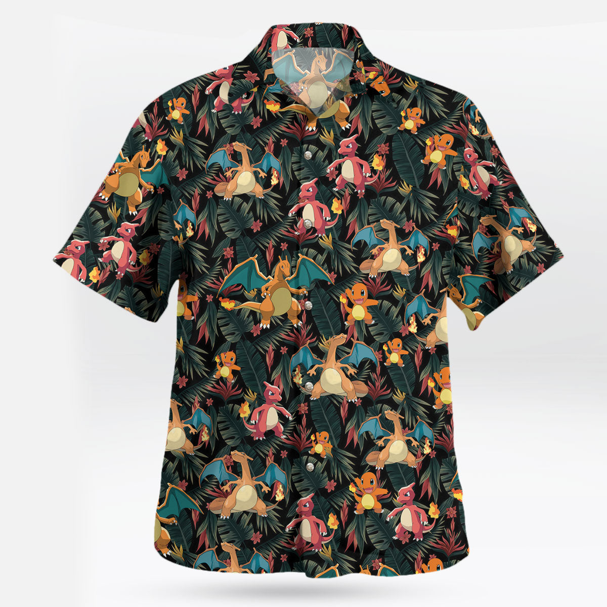 Charizard Charmander Evolution Tropical Hawaiian Shirt – Moonbestprint