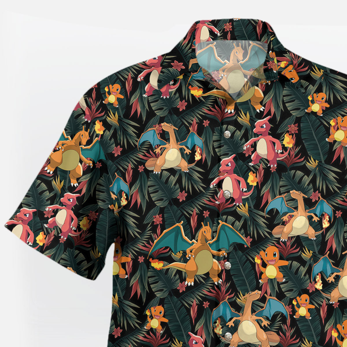 Charizard Charmander Evolution Tropical Hawaiian Shirt – Moonbestprint