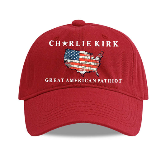 Charlie Kirk Great America Patriot Hat -Moonbestprint