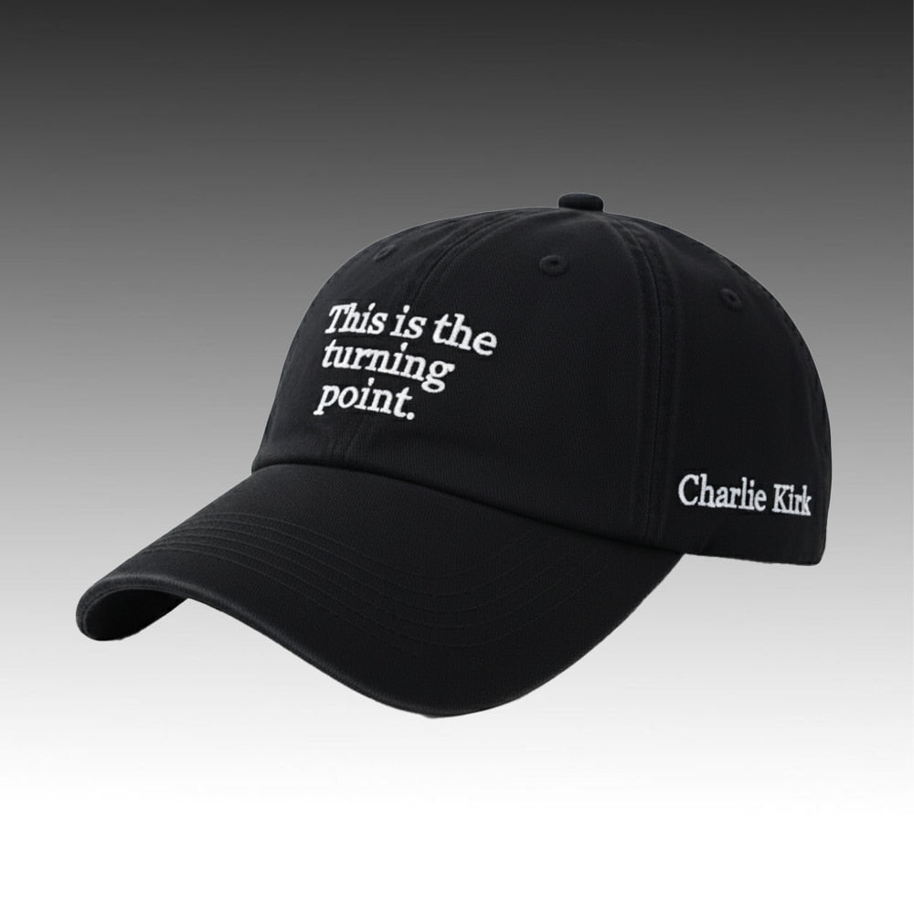 Charlie Kirk This Is The Turning Point Hat Moonbestprint