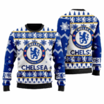 Chelsea Football Culb Ugly Christmas Sweater 2025 – Moonbestprint