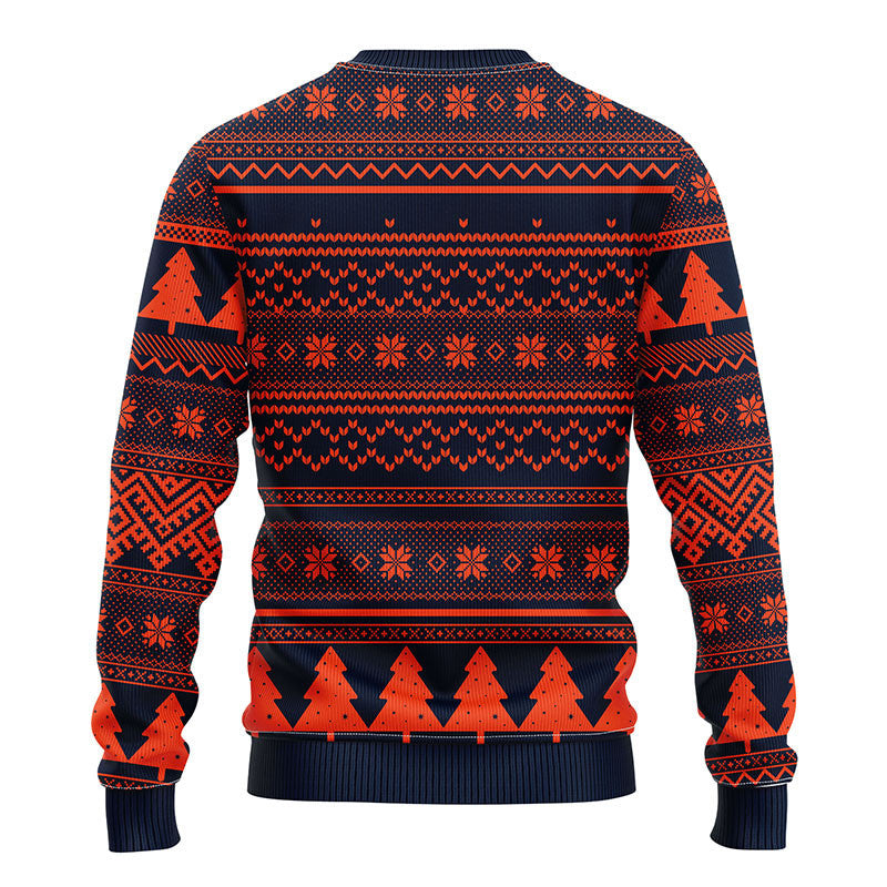 Chicago Bears Grinch Hug Ugly Christmas Sweater, Grinch Xmas Sweater Moonbestprint