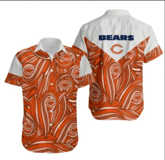 Chicago Bears Hawaii Shirt Summer Collection, NFL Hawaiian Shirt Moonbestprint