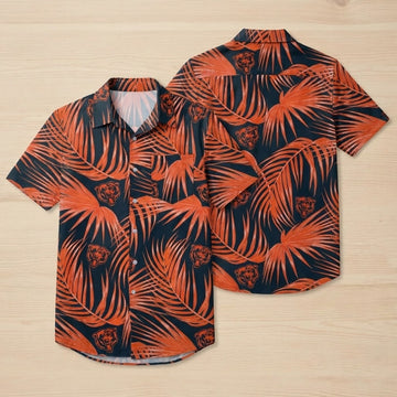 Chicago Bears Hawaiian Button-Up Shirt – Moonbestprint