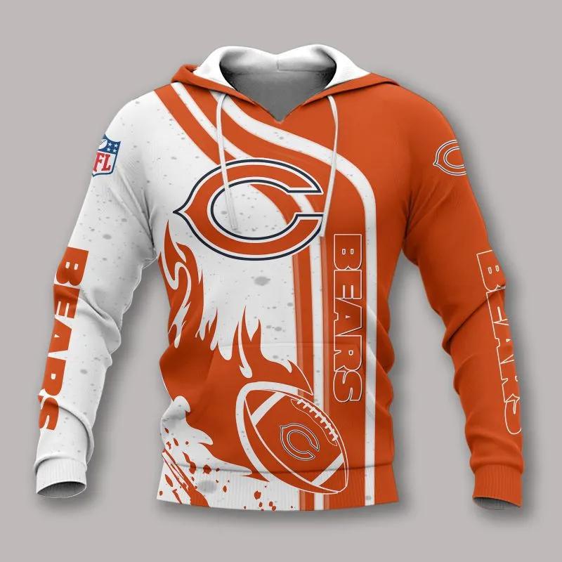 Chicago Bears NFL All Over Print Hoodie, NFL Hoodie Moonbestprint