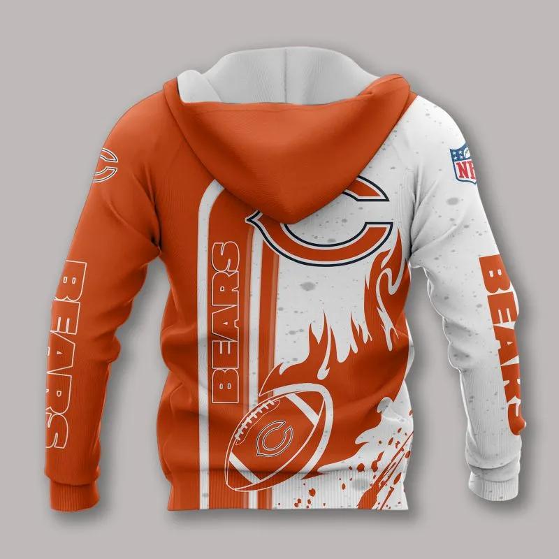 Chicago Bears NFL All Over Print Hoodie, NFL Hoodie Moonbestprint