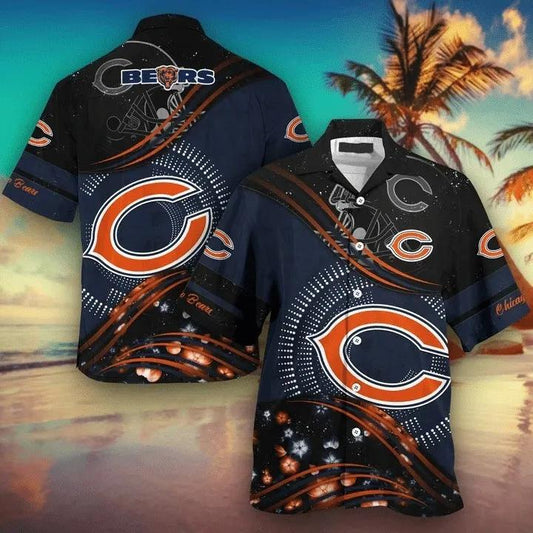 Chicago Bears NFL Ultra Style For Summer Hawaiian Shirt, NFL Hawaiian Shirt Moonbestprint