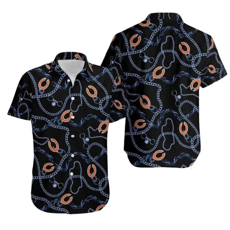 Chicago Bears Nfl Gift For Fan Hawaii Shirt Summer Collection, NFL Hawaiian Shirt Moonbestprint
