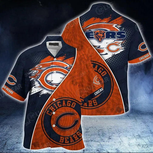 Chicago Bears Nfl Hawaiian Sas New Hot Trend Summer For This Season Fan Gift, NFL Hawaiian Shirt Moonbestprint