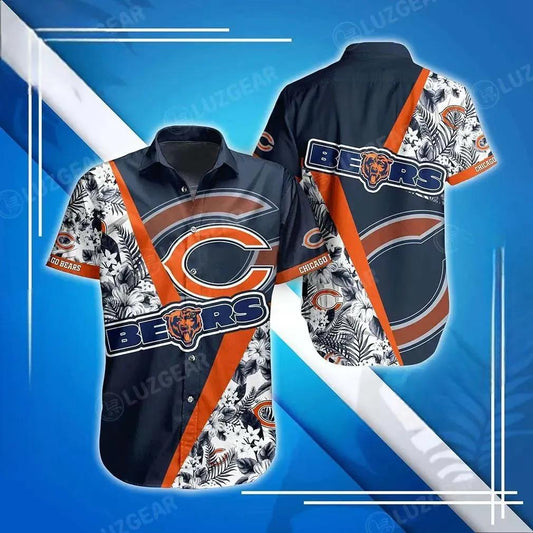 Chicago Bears Nfl Hawaiian Sas Style Hot Trending Summer For Awesome Fans, NFL Hawaiian Shirt Moonbestprint