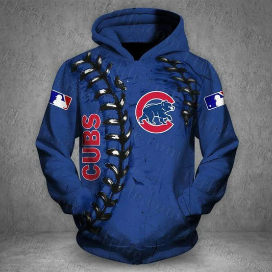 Chicago Cubs 3D All Over Print, MLB Hoodie Moonbestprint