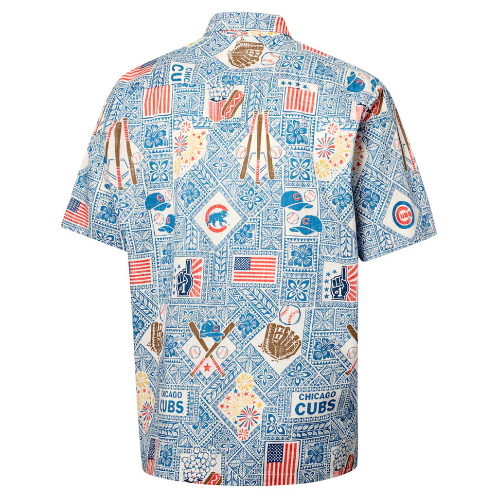 Chicago Cubs Blue Americana 2026 Hawaiian Shirt – Moonbestprint
