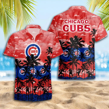 Chicago Cubs Hawaiian Shirt Trending Summer. Gift For Chicago Cubs Fan, MLB Hawaiian Shirt Moonbestprint