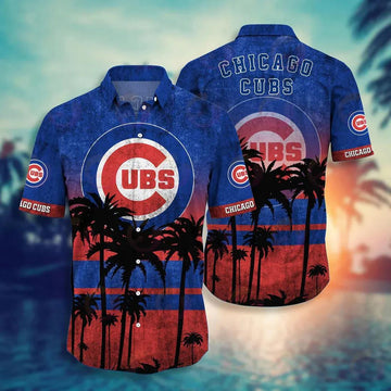 Chicago Cubs Hawaiian Shirt, MLB Hawaiian Shirt Moonbestprint