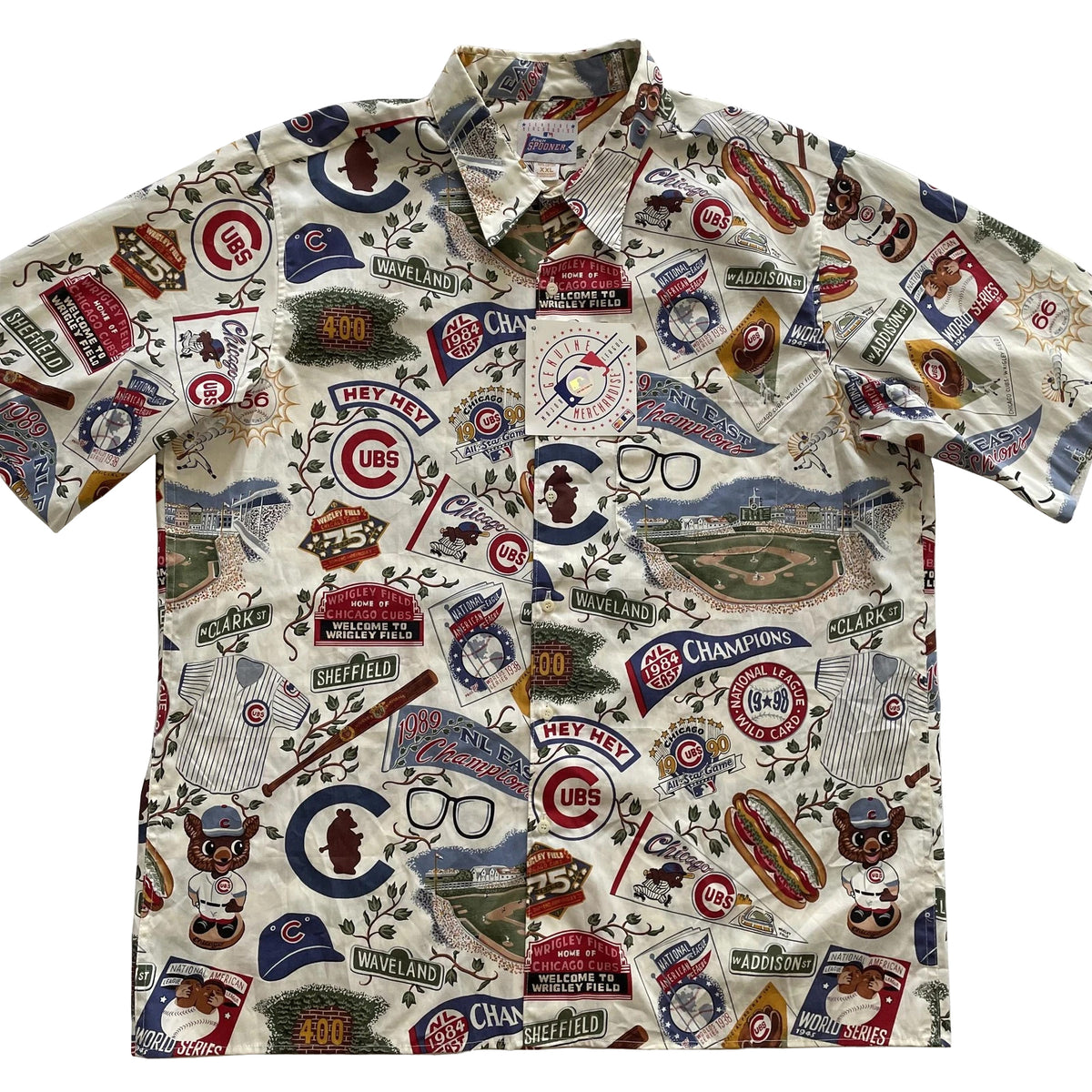 Chicago Cubs League Baseball Aloha Hawaiian Shirt - Moonbestprint