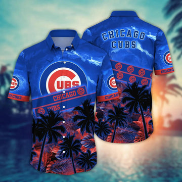 Chicago Cubs MLB Flower Hawaii Shirt 1, MLB Hawaiian Shirt Moonbestprint