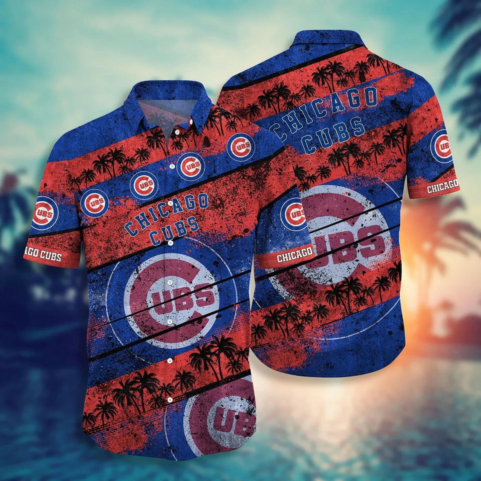 Chicago Cubs MLB Hawaiian Shirt Style Hot Trending, MLB Hawaiian Shirt Moonbestprint