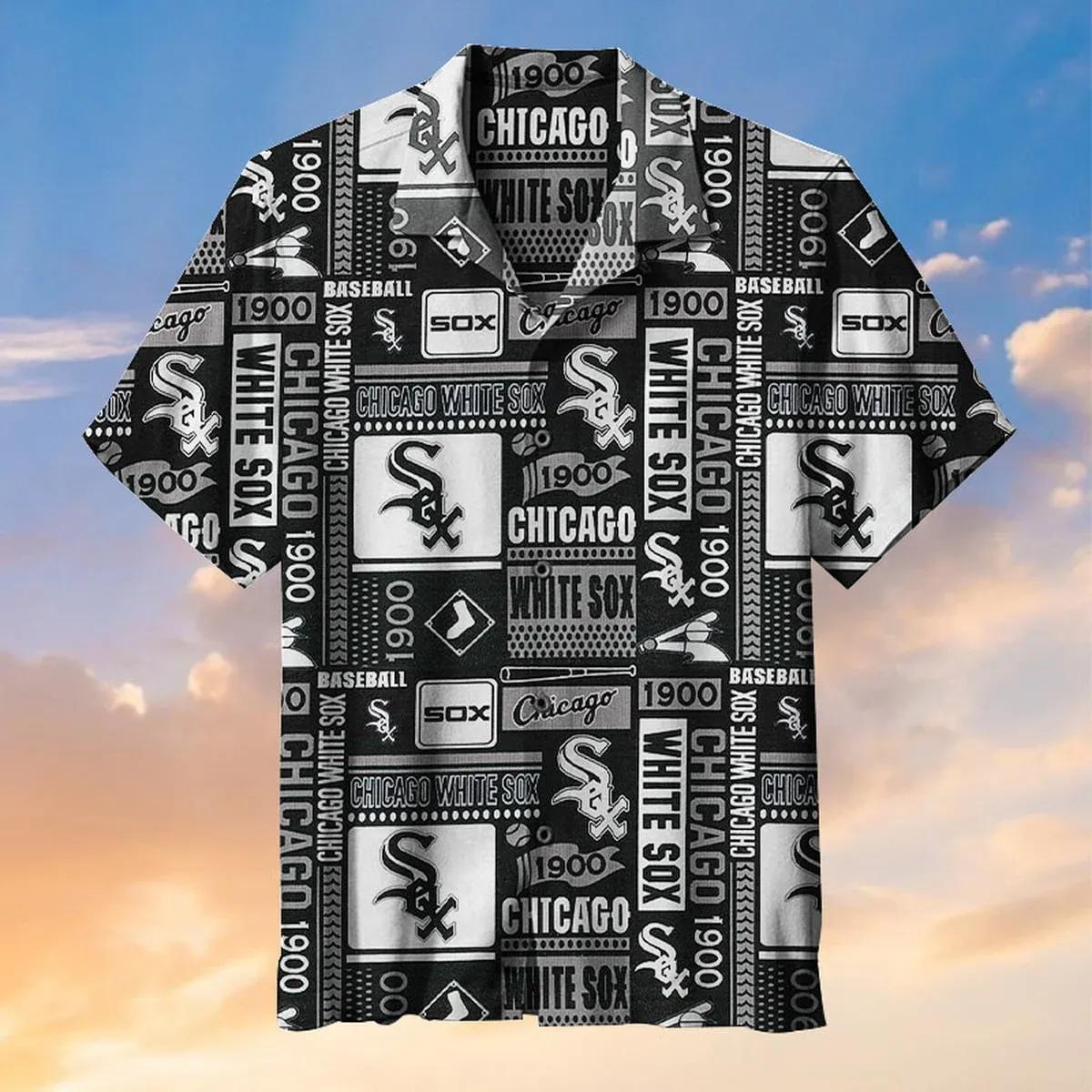 Chicago White Sox Baseball Hawaiian Shirt, MLB Hawaiian Shirt Moonbestprint